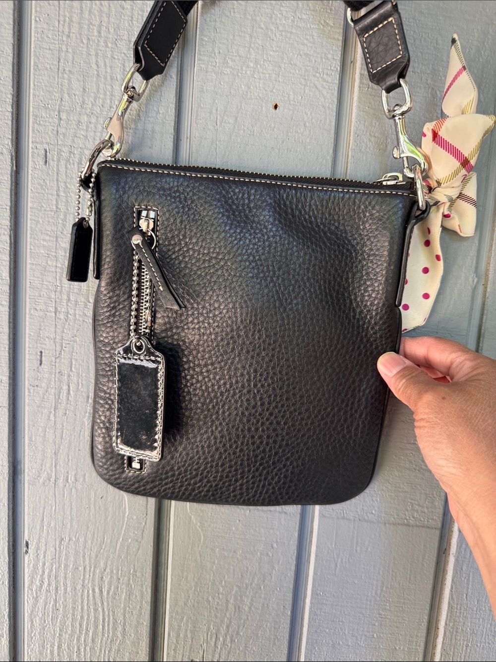 Coach Crossbody Small Black Bag - Picture 4 of 5